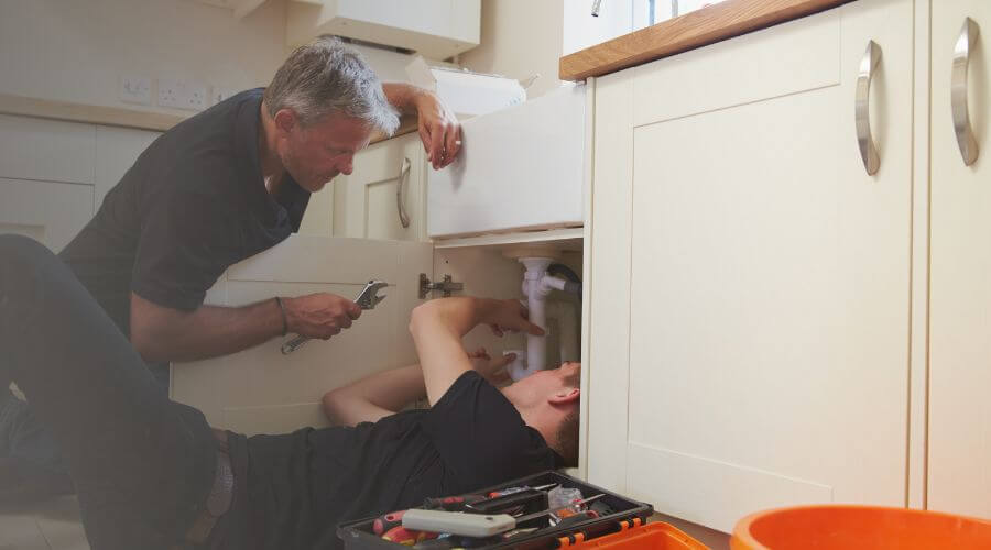 Wall Pipe Burst Repair in Cement City, MI